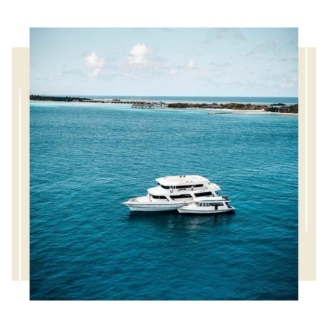 Maldives yoga retreat liveaboard safari boat dhinasha aerial cynthia travels