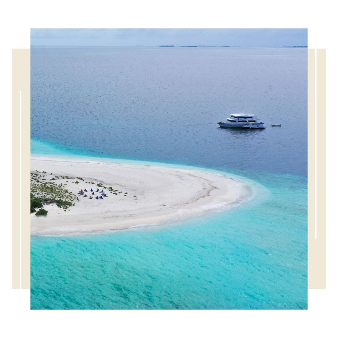 Maldives yoga retreat liveaboard safari boat sandbank yoga dhinasha cynthia travels